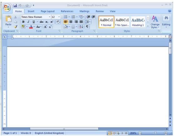 Image result for microsoft word 2007
