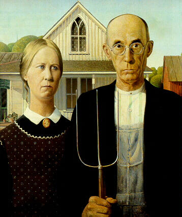 american gothic grant painter Square puzzle using grant landscape matissea huge influence on most
