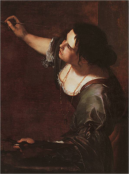 Artemisia Gentileschi Self Portrait As The Allegory Of Painting. Self-Portrait as the Allegory