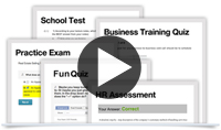 Create A Scored Quiz