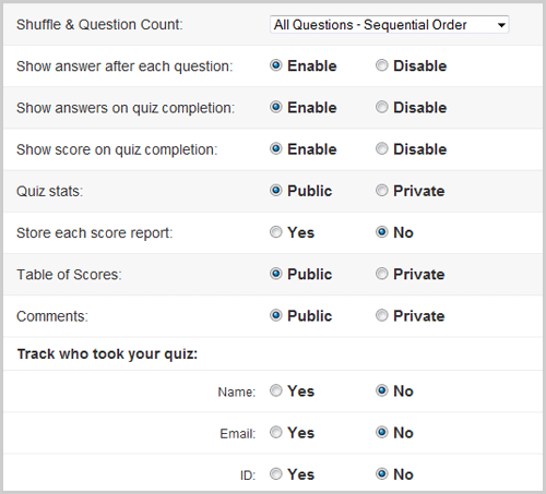 Accessibility Options