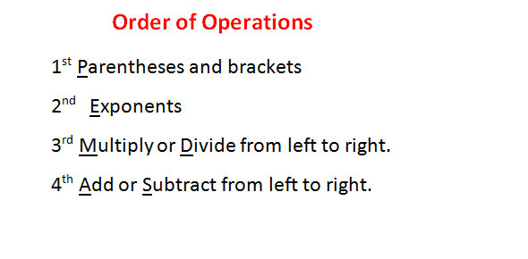 Order Of Operations Quizzes & Trivia