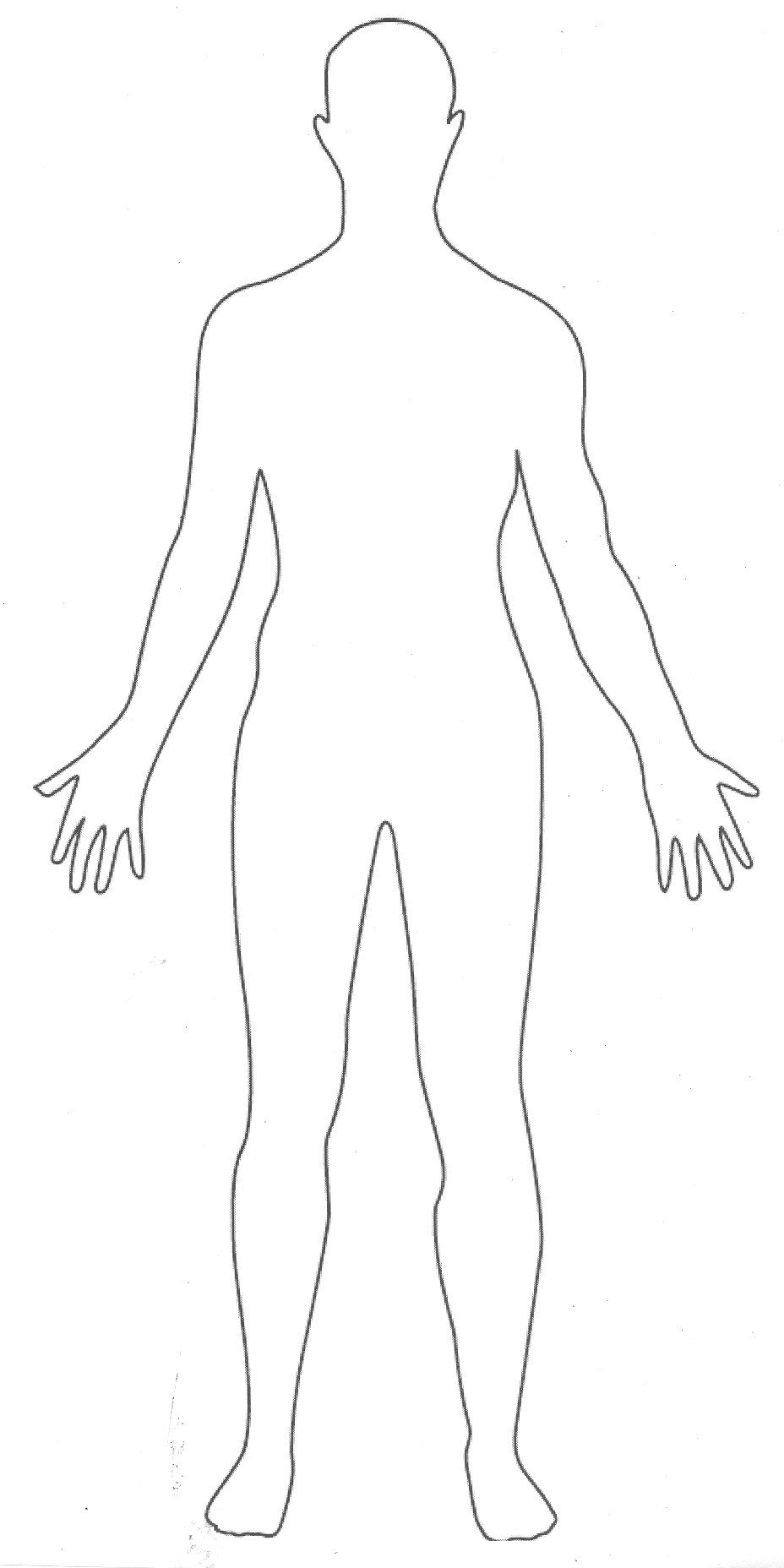 Woman Body Outline