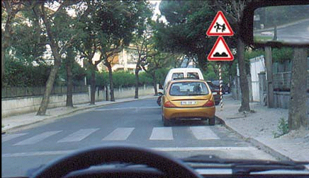 O sinal superior indica: