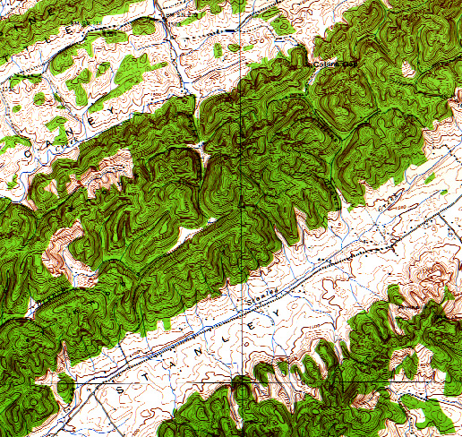 Trellis Drainage Pattern Discovered!