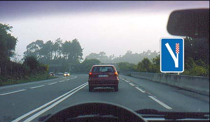 Nesta situação posso ultrapassar?