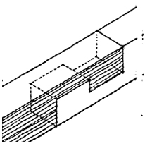 fish joint b miter joint c square splice