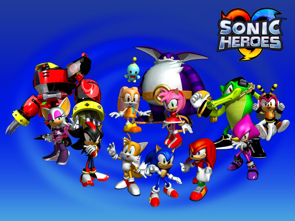 Sonic Heroes Promo Art BagoGames