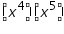 «math xmlns=¨https://www.w3.org/1998/Math/MathML¨»«mfenced»«msup»«mi»x«/mi»«mn»4«/mn»«/msup»«/mfenced»«mfenced»«msup»«mi»x«/mi»«mn»5«/mn»«/msup»«/mfenced»«/math»