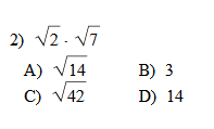 Multiplying And Dividing Radical Expressions