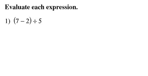1/27 Alg:: Algebraic & Numeric Expressions [16]