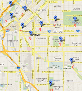 Uber Denver City Knowledge Test-v2 - Quiz, Flashcards & Trivia