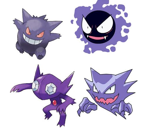 ghost pokemon names