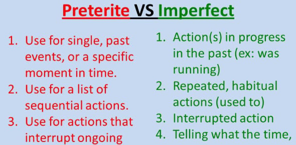 Preterite Form.