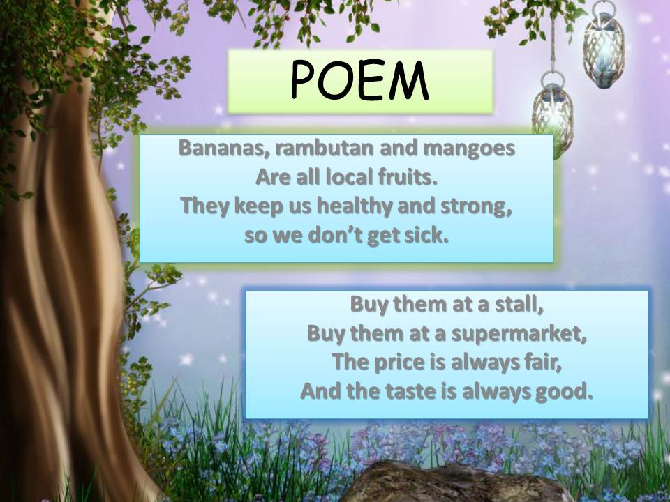 Read The Poem And Answer The Questions. - Quiz
