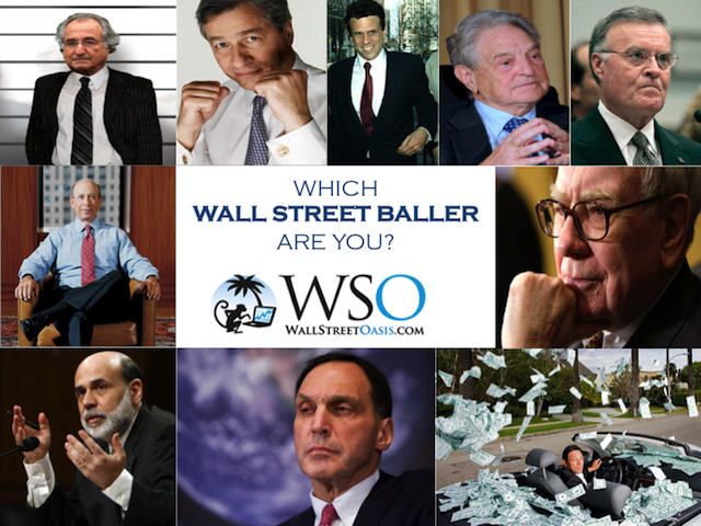 Which Wall Street Baller Are You? - Quiz