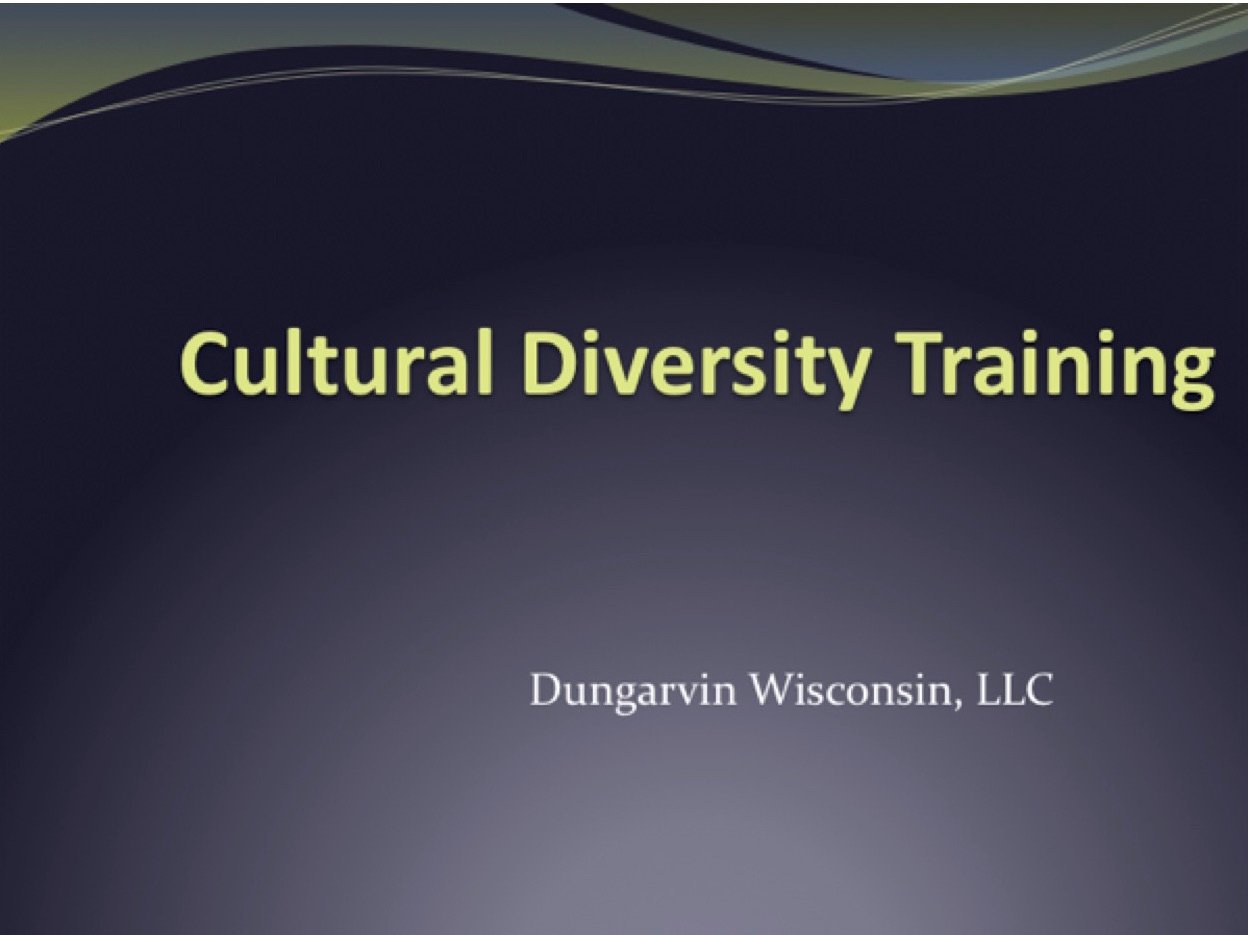Cultural Diversity Training 2017 - Quiz