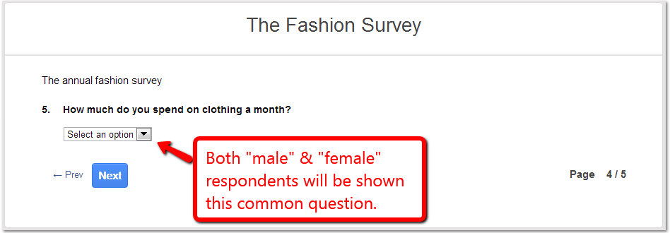 The Fashion Survey