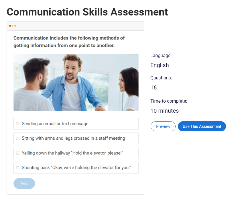 communication-skill-assessment