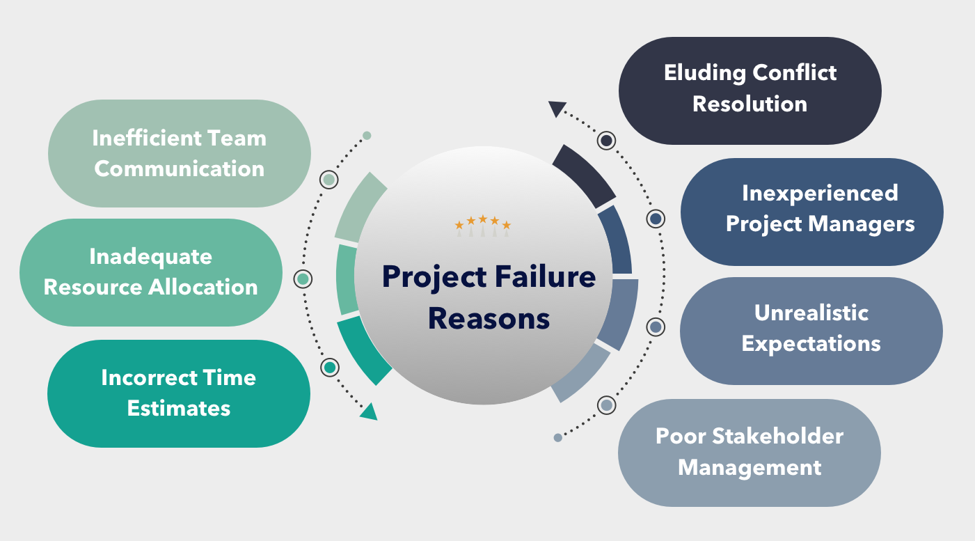 thesis on causes of project failure