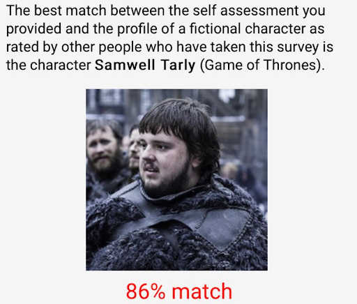 Which Game of Thrones Character Are You