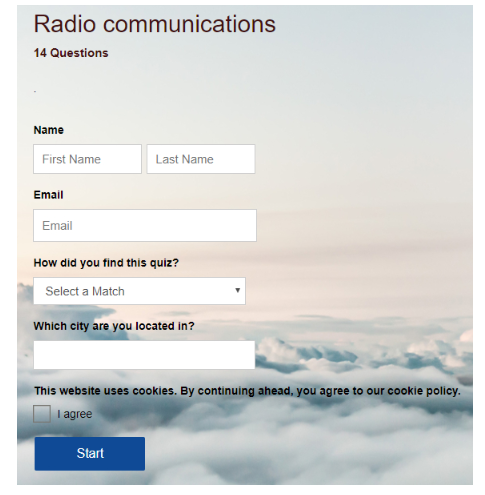 By complementing the marketing quiz with a lead capture form before the results