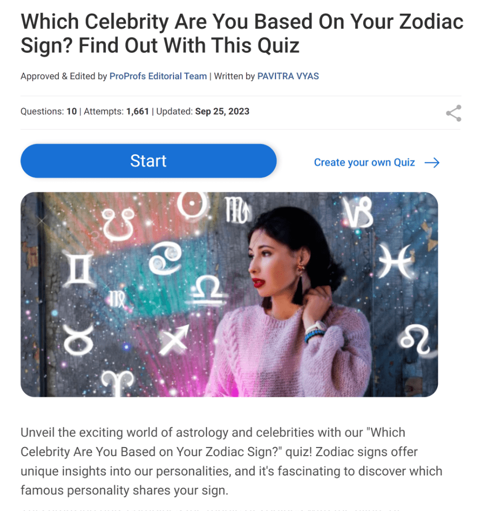 Which Celebrity Are You Based On Your Zodiac Sign