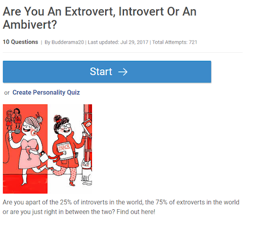 Are You An Extrovert, Introvert, Or an Ambivert