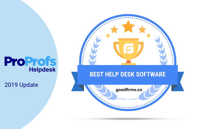 GoodFirms Ranks ProProfs Help Desk