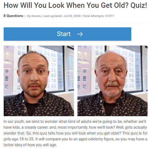 How Will You Look When You Get Old