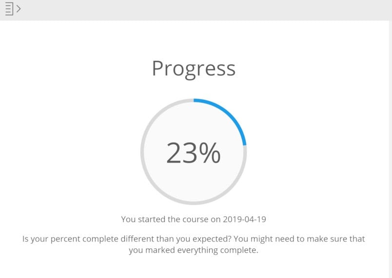 Advanced Progress tracking system