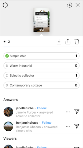 create instagram quizzes