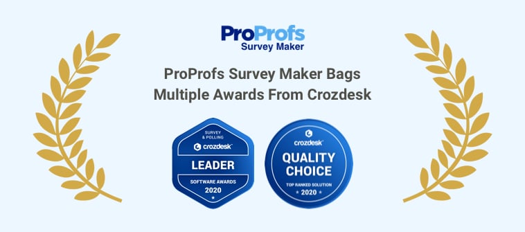 ProProfs Survey Maker Awards