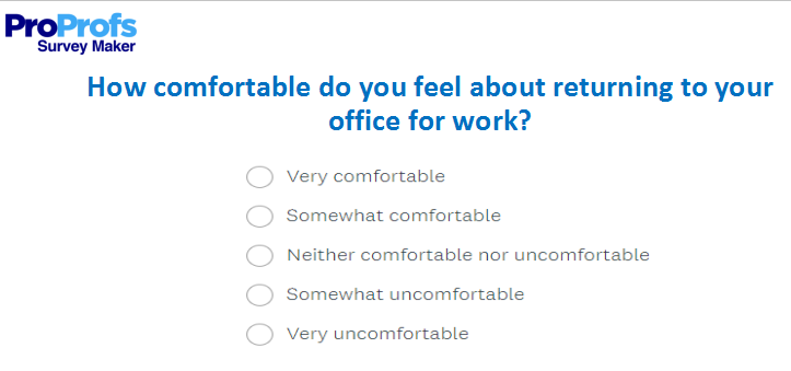 7 Best Return to Work Survey Questions