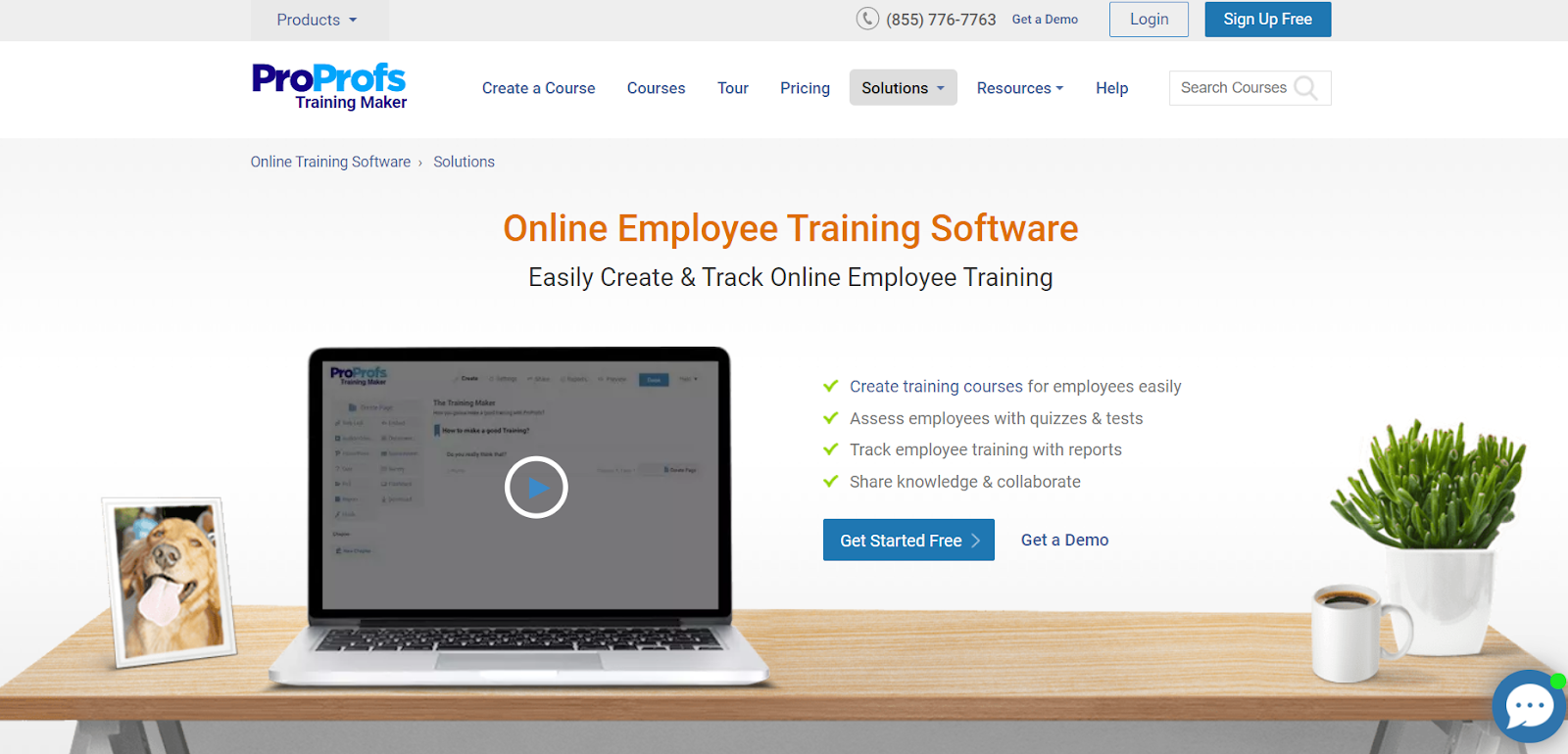 Employee training software