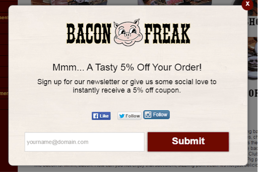 Bacon Freak Lead Generation