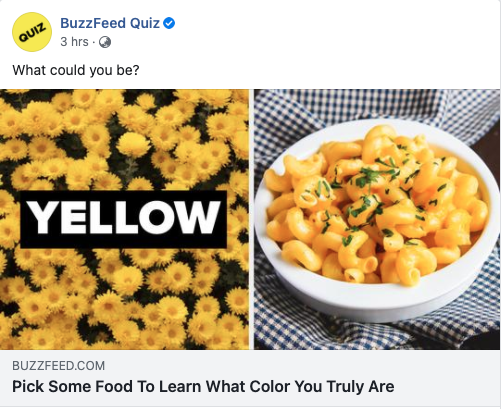 BuzzFeed Quiz