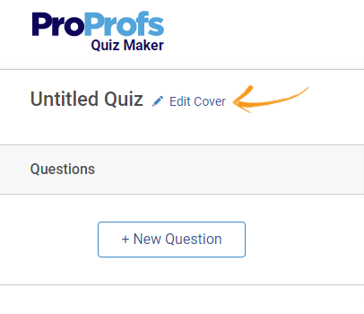 ProProfs Quiz Editor