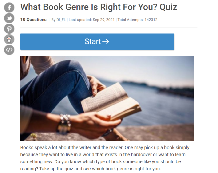 What book genre is right for you