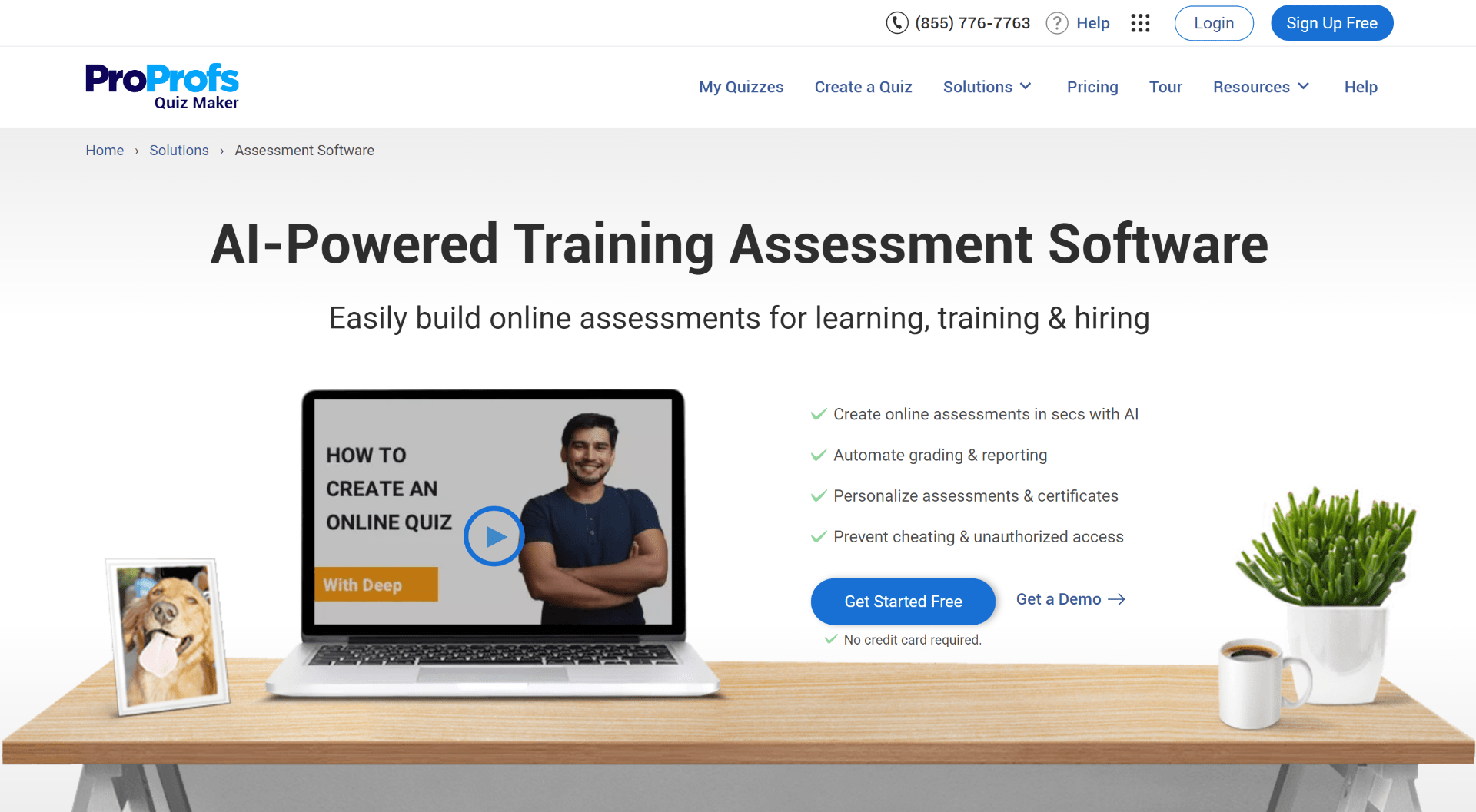 ProProfs Assessment Software