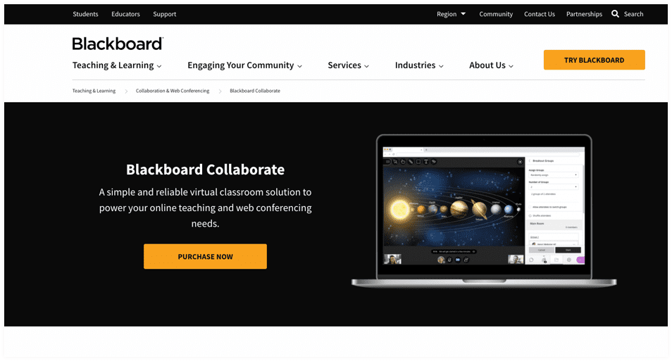 Blackboard Collaborate Teacher Software
