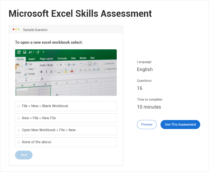 microsoft-excel-skills-assessment