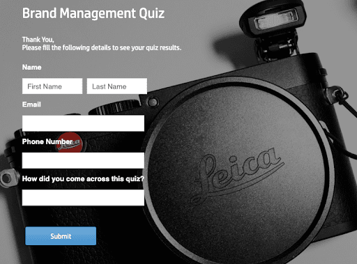 Brand Management Quiz