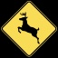 Deer Crossing~ This sign warns drivers that deer may cross the road at anytime.  