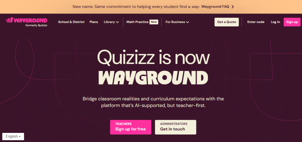 Quizizz is now Wayground