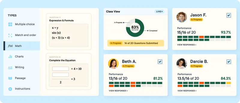 Peardeck dashboard