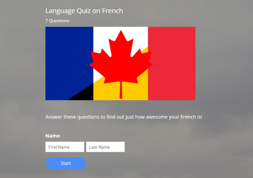 Language Quiz