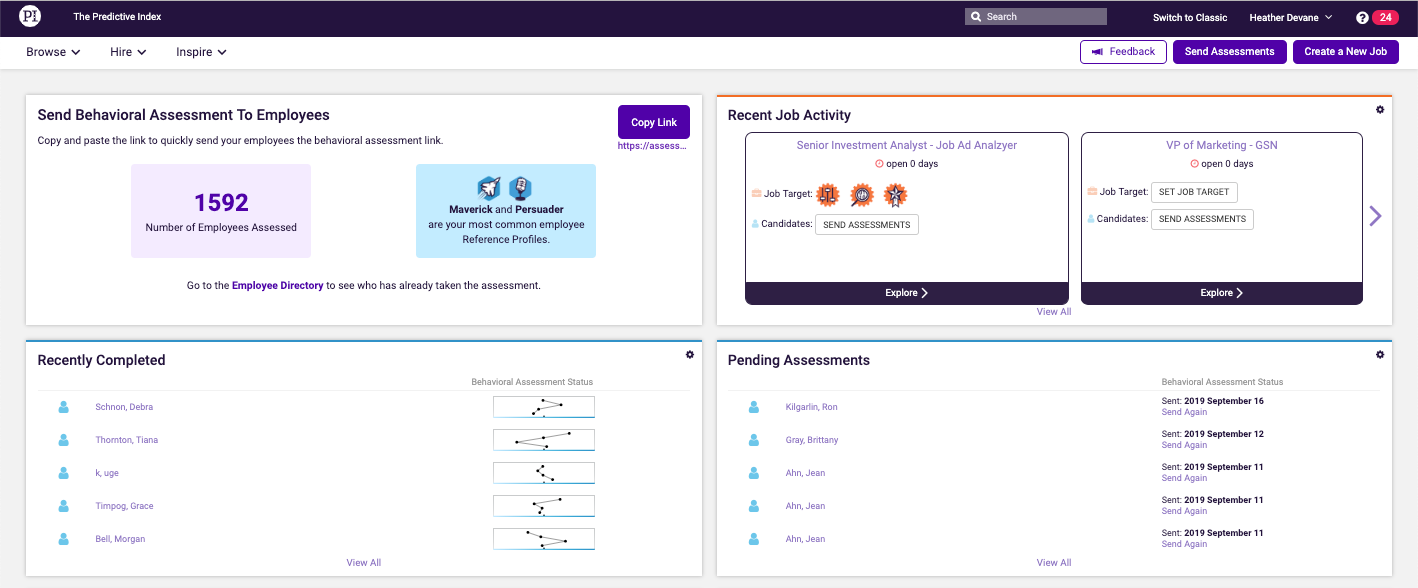 Predictive Index – Best for HR Professionals