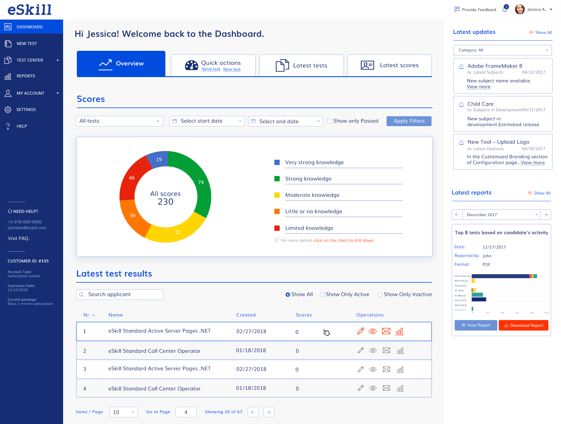 eSkill – Best for Video-Based Assessments