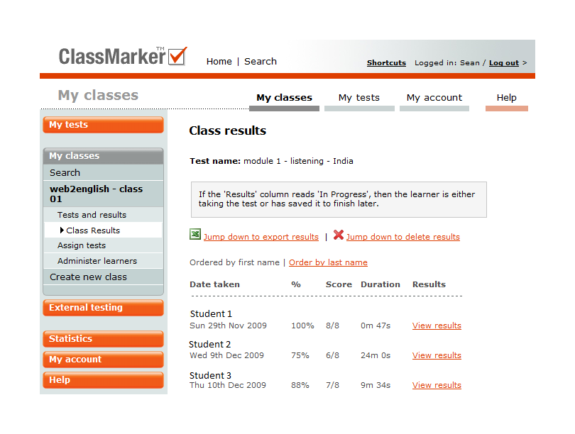 ClassMarker - Best for Educational Exams